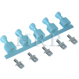 6,35 × 0,8 mm Tab Rozměr Průměr 6,60 mm samec Quick Disconnect Terminal