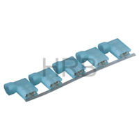 6,35 × 0,8 mm plně izolované samice Faston Terminals